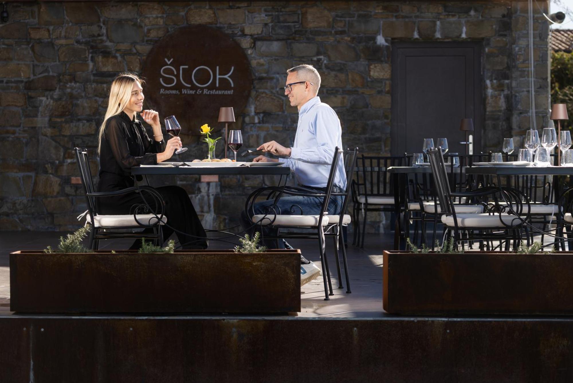 Stok - Rooms, Wine & Restaurant - Marezige, קופר מראה חיצוני תמונה